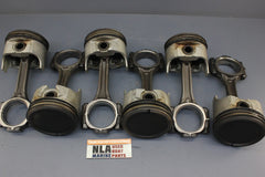 OMC MerCruiser GM 14006722 14053831 Piston Connecting Rod Set 3.8L V6 229 Engine
