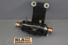 MerCruiser 90740 76210 3.7L 4cyl 470 Power Steering Oil Cooler Bracket 1980-82