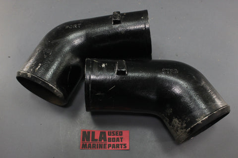MerCruiser 14343T 11086T V8 5.7L 350 5.0L 305 260hp Mag Exhaust Elbow 1983 & Up