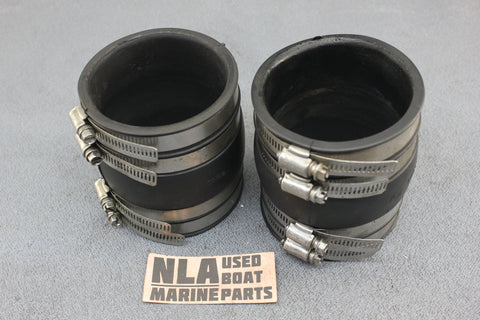 OMC 913592 0913592 Exhaust Boot Rubber Hose Pipe Tube 5.0L 5.7L 5.8L V8