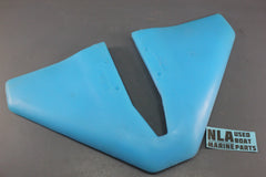 DOEL-FIN Model 182 Whale Tail Horizontal Stabilizer Mercury Outboard Blue Fin