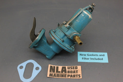 OMC 0982240 Stringer Cobra 120hp 140hp 3.0L 2.5L 4cyl Marine Fuel Pump Vented