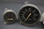 Boat Gauges Set Faria Black Red 3-Hole Mounting Face RPM Tachometer Fuel Gauge