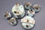 Boat Gauges Set Faria Black Blue Speedo RPM Tachometer Fuel Gauge Water Temp