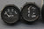 Boat Gauges Set Faria Black White RPM Tachometer Fuel Gauge Water Temp Oil Press