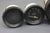 Boat Gauge Set Teleflex Black White RPM Tachometer Temp Fuel Oil Press Ammeter