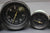 Boat Gauge Set Teleflex Black White RPM Tachometer Temp Fuel Oil Press Ammeter