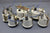 Gauge Set Medallion Gauges RPM Speedometer Voltage Oil Pressure Fuel Temp Cobra