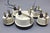 Boat Gauge Set Medallion Red White Black Speedometer Gauges Oil Trim Temp