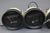 Boat Gauge Set Medallion Black Red Speedometer Fuel Level Trim Voltage Oil