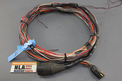 MerCruiser 18' 9-Pin Ammeter 1970's-80 Wire Wiring Harness Dash Plug Gauges
