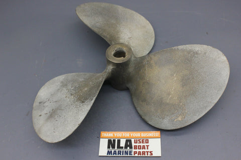 Michigan Wheel 13RH10 1" Inboard Propeller 13"x10" Pitch RH 3-Blade Cup Ni-Bral - NLA Marine