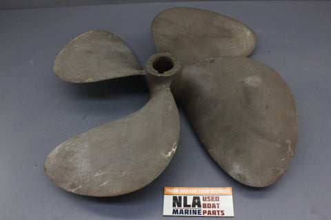 Marting 1-1/4" Shaft Bore Inboard Propeller 17"x21-1/4" Pitch Right-Hand 4-Blade - NLA Marine