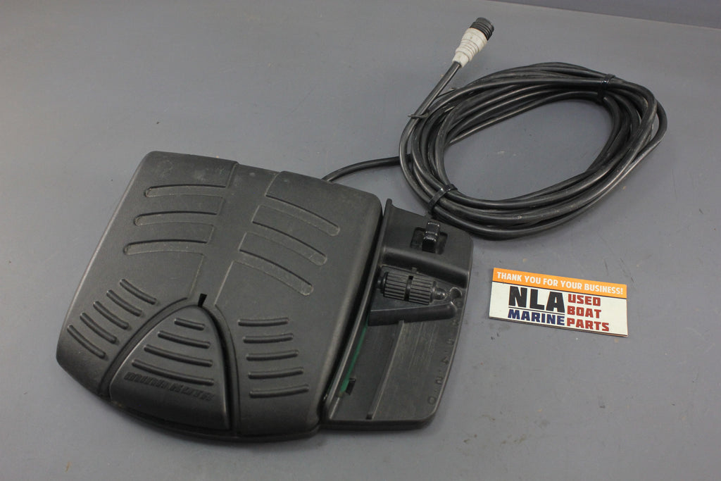 minn kota pedal Minn Kota Foot Pedal Control Power Drive V2 Trolling Motor Corded Roun – NLA Marine