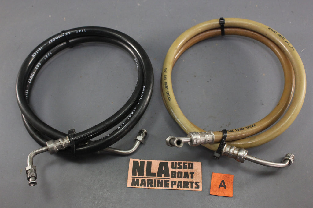 Kit Tuyau Hydraulique Pour Mercruiser 32-861127/128 - Ligne De Garniture - Neuf Garantie 1 An