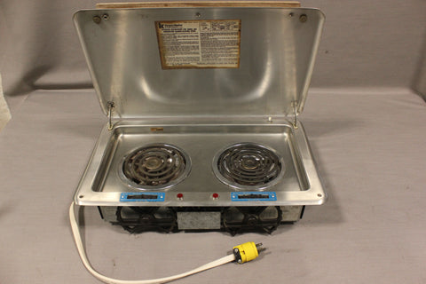 Kenyon Marine Model 214 Alcohol-Electronic Dual Burner Stove Boat RV Camper