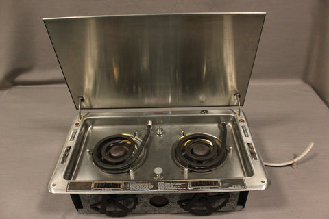 Kenyon Marine Model 406 Alcohol-Electronic Dual Burner Stove Boat RV Camper