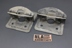PlayStar Dock Section Pier Leg Foot Plate PS 1023 Pipe Galvanized Set of Two