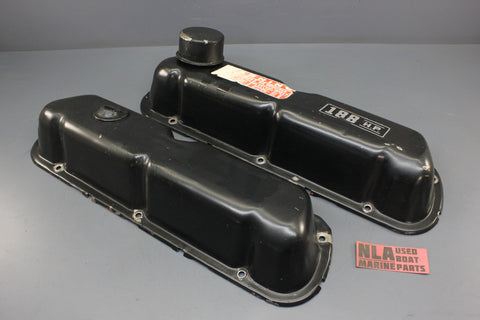 MerCruiser 888 188hp Ford 302 V8 351 Valve Rocker Cover Port Starboard 1970-1977