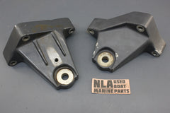 OMC 912482 912483 Cobra Ford 2.3L 4cyl Front Engine Side Mounts Bracket Brace