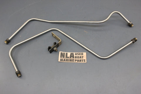 OMC Cobra Ford 2.3L 4cyl 0985093 0985092 Fuel Line to Pump Filter Carburetor