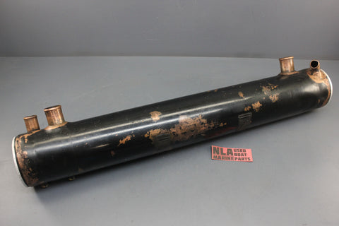 MerCruiser 99438A1 4" 470 Heat Exchanger 170hp 4cyl 3.7L 488 165hp 1983-1989