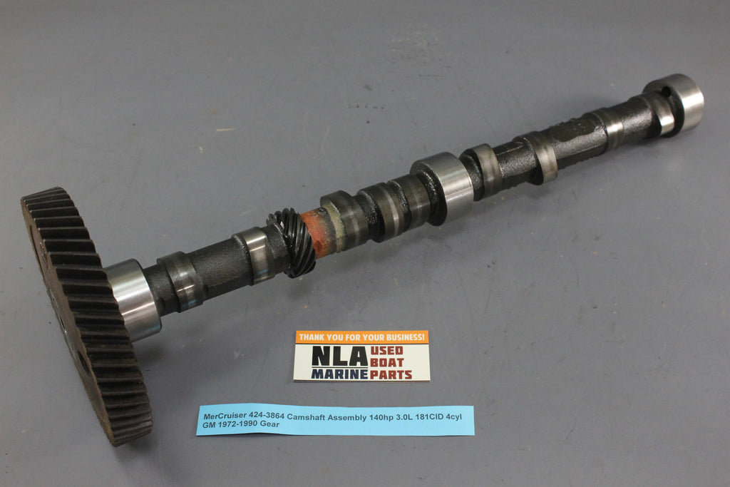 MerCruiser 424-3864 Camshaft Assembly 140hp 3.0L 181CID 4cyl GM 