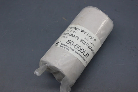 Indasa 50-500LR Rhynodry 5" Diameter 500 Grit Sanding Disc 100 Piece Roll