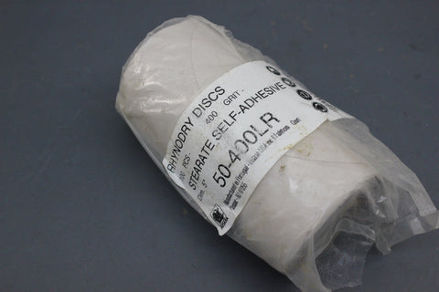 Indasa 50-400LR Rhynodry 5" Diameter 400 Grit Sanding Disc 100 Piece Roll