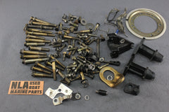 Johnson Evinrude 1990 2cyl 40hp Outboard Motor Screw Bolt Set Assorted Parts Kit