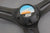 Boat Steering 12.5-in Wheel Four Winns Glastron Black 3-Spoke Helm Cap Cover