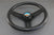 Boat Steering 12.5-in Wheel Four Winns Glastron Black 3-Spoke Helm Cap Cover