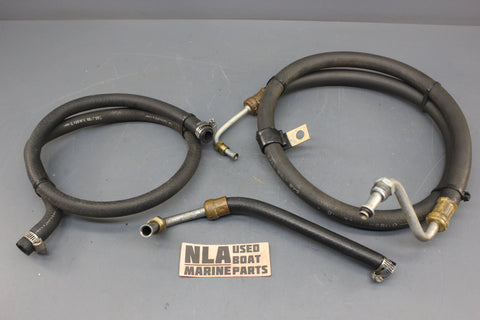 Omc Cobra Stringer Power Steering Pump Lines Hoses Set V6 V8 4.3L 5.0L 5.7L 305