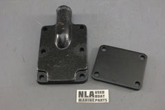 MerCruiser 47638 73811A1 Exhaust Manifold End Cap GM 120hp 4cyl 2.5L 1964-1982