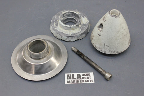 Volvo Penta 854047 851261 Prop Propeller Nose Cone Line Cutter AQ270 280 290 Nut
