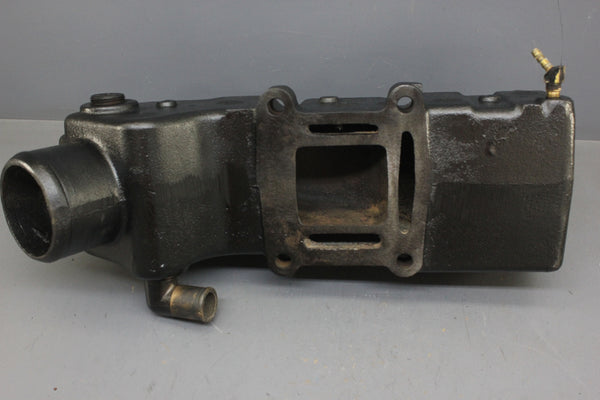 MerCruiser 90880A2 90879 Cast Iron Exhaust Manifold Elbow Riser 470 48 ...