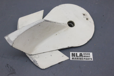 OMC Stringer 400 800 Lower Gearcase Trim Tab Fin Rudder 909779 911575 909548