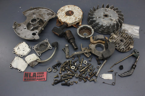 Sears Eska 7hp 217-59440 Outboard Flywheel Ignition Coil Recoil Starter Parts