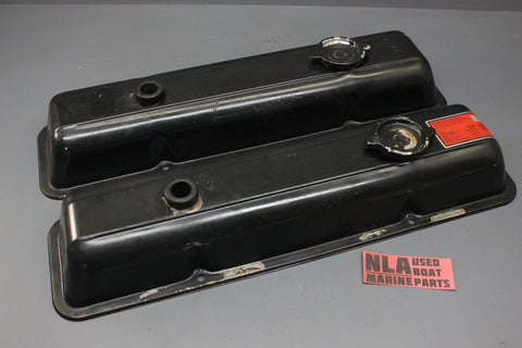 MerCruiser 898 350 228 305 Rocker Valve Covers GM 79961 79961T1 Cylinder head