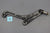 MerCruiser Alpha One V8 4bbl Carburetor Throttle Cable Bracket 41363 41329A2