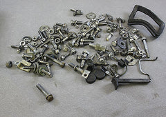 Johnson Evinrude 1972 50hp Outboard Bolt Nut Screw Choke Knob Lever Set Smalls - NLA Marine