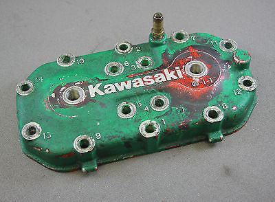 Kawasaki Jet Ski Mate Cylinder Head Powerhead Crankcase Cover PWC 1989-95? 650?