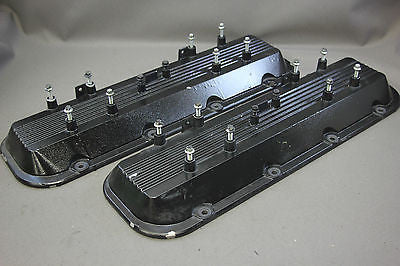 MerCruiser V8 496 8.1L Design-2 GM Aluminum Valve Rocker Covers 891870 12570556