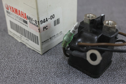 Yamaha Outboard 68V-8194A-00-00 Starter Relay Solenoid New OEM Part