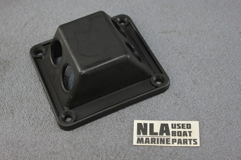 Mercury 87774A1 Outboard Power Trim Tilt Pump Black Cover Plastic Hose Routing - NLA Marine