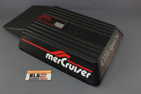 MerCruiser Plastic Carburetor Flame Arrestor Engine Top Cover 4.3/V6 Alpha One