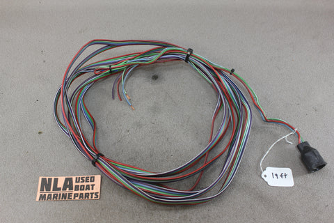 MerCruiser Quicksilver 1980's Power Trim Tilt Plug Wire Wiring Harness Cord 19FT