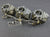 Johnson Evinrude Outboard 65hp 1973 3cyl Carburetor Carb Bowl Assembly Linkage