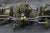 Johnson Evinrude Outboard 65hp 1973 3cyl Carburetor Carb Bowl Assembly Linkage