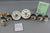 Boat Gauge Set Glastron Faria No-Glass Gauges White RPM Speedometer Fuel Trim